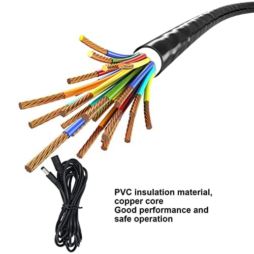 9,5 Pieds/2,9 mètres LED Rallonge de lumière Solaire Câble Universel DC12V 24V 2A Courant Max pour la Surveillance de la Connexion électrique Lampes solaires