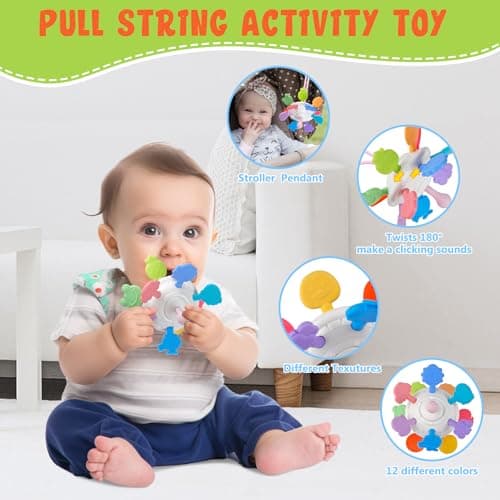Plunack Jouets Bébés pour 6 à 12 Mois | 4 in 1 Montessori Sensoriel Jouets | Jouet Empilable Bébé | Motricité Cube d'activité Jeux pour Enfants | Jeux Eveil Bebe 1 2 3 Ans Anniversaire Noël Cadeau