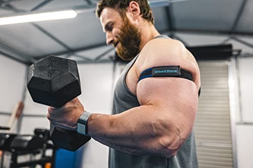 Bandes d'occlusion - BFR - réglables pour bras et jambes Idéal pour développer les muscles, la force, l'hypertrophée, la récupération Sac inclus