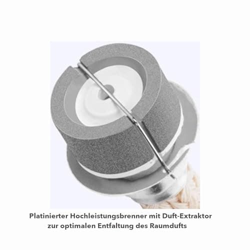 Kazis® 2 brûleurs avec mèche de rechange pour lampe Berger et toutes les autres lampes catalytiques