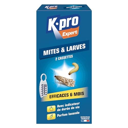 Kapo Cassettes mites et larves x2 - L'étui de 2