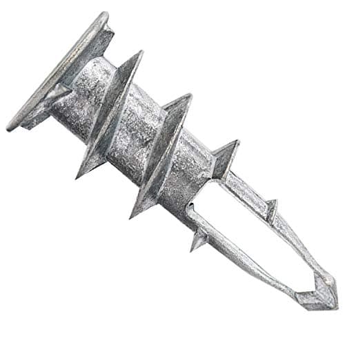Parco 6089908 Lot de 100 chevilles en métal pour placard 33 mm
