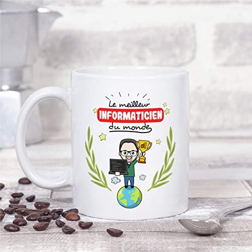 MUGFFINS Mugffins Mug/Tasse Informaticien du Monde - Idées Drôles Informatique