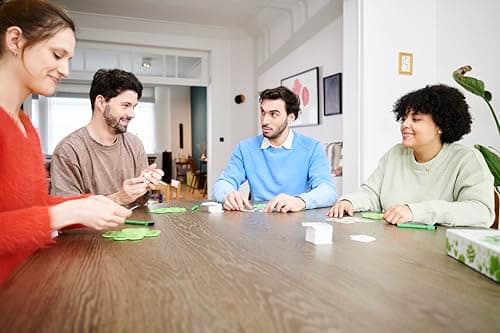 Asmodee - So Clover! Jeu d Association d'Idées - Jeu de Réflexion pour Adultes et Enfants dès 10 Ans - Reliez-Les Tous! - Jeu Société Coopératif - 3-6 Joueurs -30 Min- en Français - Repos Production