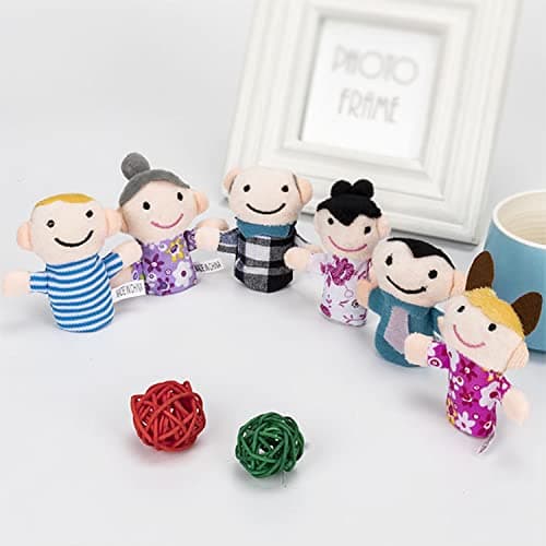 10 Pièces Marionnette à Doigt, Finger Marionnettes, Bébé Histoire Temps Marionnettes, Marionnettes à Doigts Animaux, Props Finger Marionnettes, pour Spectacles, Fournitures Fêtes d'anniversaire (B)