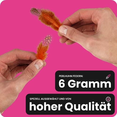 Netuno 150 plumes décoratives oranges 6g plumes duveteuses décoratives plumes d'oiseaux plumes naturelles pour loisirs créatifs DIY bricolage décoration de fêtes attrape-rêves fabrication de masques