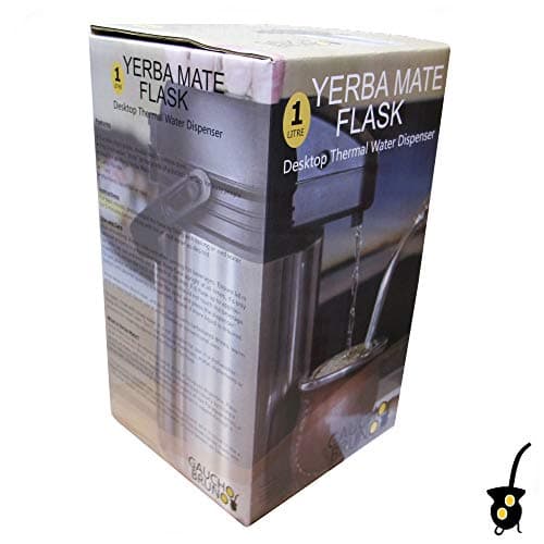 Desktop Flask with Precision Dose Distributeur Gaucho Bruno Ideal for Yerba Mate
