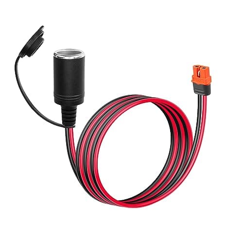 GINTOOYUN Câble d'alimentation 14 AWG femelle vers XT60I-F Prise allume-cigare femelle vers XT60I-F Prise allume-cigare femelle vers XT60I-F pour réfrigérateurs de voiture, chargeurs d'équilibre, etc.