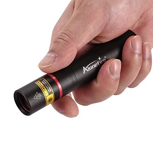 Alonefire SV16 5W Lampe Torche UV LED Puissante 365nm Rechargeable USB pour Peinture, Minéral, Fluoresceine, Détecteur D'urine, Durcissement de Resine avec Prise de Courant, Batterie 2600mAh Intégrée