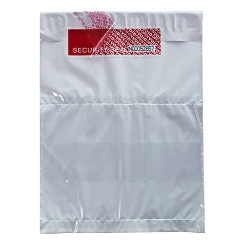 Aspiree TamperSeals Group - 1 Rouleau Prédécoupé Numéros de Série Ruban Void Adhésif de Sécurité Inviolable (48mm x 50m x 2 mil, 100% Total Transfert, Rouge)