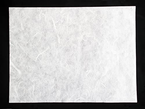 Lot de 25 feuilles de papier de mûrier blanc - Motif origami - Fabrication de cartes - 21,6 x 27,9 cm