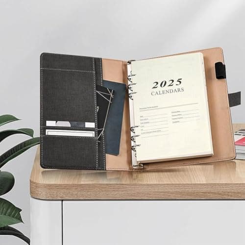 Feuilles A5 Recharge Papier Recharges pourMJournaux Insertions pour Carnets de Notes Papier Supplémentaire A5 Convient Aux Classeurs à 6 Anneaux de Format