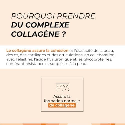 Complexe Collagène Marin Hydrolysé Breveté - CUURE - 45 Jours - 45 Gélules - Oméga 3, Vitamine C E et Astaxanthine- 1500 Dalton - Peau - Fabriqué en France
