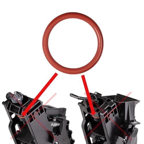 Kit d'entretien de joint torique compatible avec Phillips Saeco Spidem Gaggia RI EP HD SM SUP pour machines à café, soupape d'écoulement, piston d'infusion du groupe café Set-49 + tube de graisse
