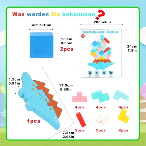 Akosuntoys Montessori Jouet à partir de 3, 4, 5 ans, dinosaure à partir de 3, 4, 5 ans, cadeau pour garçon, 3, 4, 5 ans, jeux éducatifs à partir de 3, 4 ans, jeux à partir de 3 à 5 ans