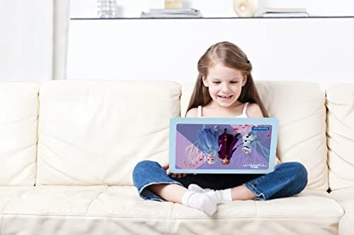 Lexibook, La Reine des Neiges, Ordinateur Portable éducatif bilingue Anglais/français, Écran Couleurs, Jouet pour Enfant avec 130 activités d'apprentissage, Jeux et Musique, Bleu/Violet, JC798FZi1