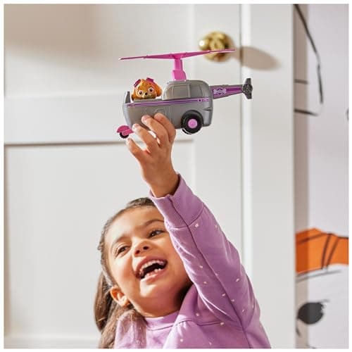 Paw Patrol - Pat Patrouille - Véhicule Figurine Stella - Voiture Figurine À Collectionner - Pat Patrouille Jouet - Plastique Recyclé - Voiture Enfant - Jouet Enfant 3 Ans Et +