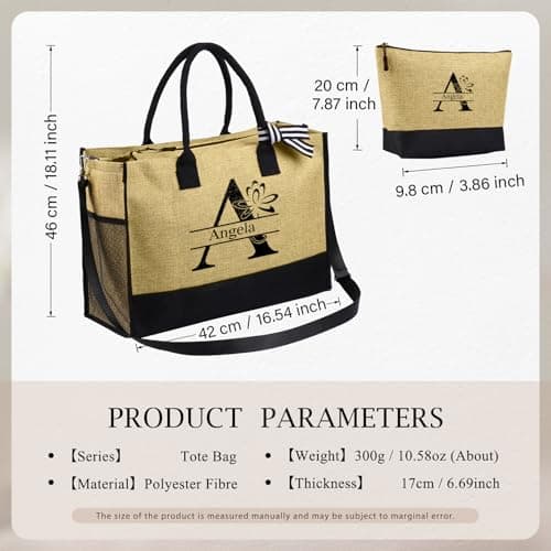 Personnalisé Sac à Main Sac Fourre Tout Grand Sac à Provisions Nom Naissance Fleurs Sac à Bandoulière Avec Fermeture éclair Cadeaux Pour Mère Noël Anniversaire Fête Des Mères (style 5)