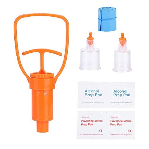 Aspivenin Serpent,Extractor De Veneno,Extracteur Pompe d'urgence Premiers Secourisme Kit De Securite d'urgence Serpent Morsure en Plein Air Cam Survie Outil Sos Snake Bee Bite Pump Aspiration Kit