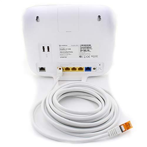 1aTTack.de 1m - Câble réseau Cat.7 5 couleurs 01-5 pièces Câble LAN Gigabit Ethernet Câble patch 10000 Mbits Câble Cat7 Câble S FTP PIMF blindage LSZH Câble brut Cat.7 Prise Rj45 Cat 6a - 5 x 1 mètre