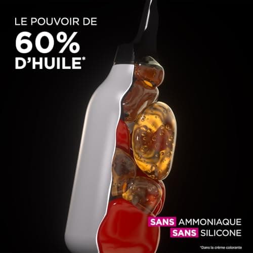 Garnier Coloration Permanente - Sans Ammoniaque - Aux Huiles Naturelles de Fleurs - Châtain Pur (4.0) - Olia