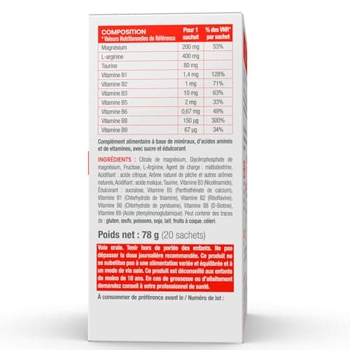 D-STRESS BOOSTER Lot de 3 + 1 Produit Synergia Offert | Magnésium de 3ème Génération + Taurine + Arginine + Vitamines B | Gère les Montées de Stress en 30 Minutes | LABORATOIRE SYNERGIA