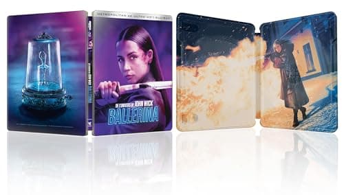 Ballerina : De l'univers de John Wick - 4K Ultra HD Boîtier SteelBook limité [4K Ultra HD + Blu-ray - Boîtier SteelBook limité]