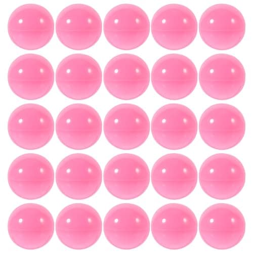 PACKOVE Boules De Tombola en Plastique 50 Pièces Boules Ouvrables Vides Fournitures De Jeu pour Tirage Au Sort Célébration
