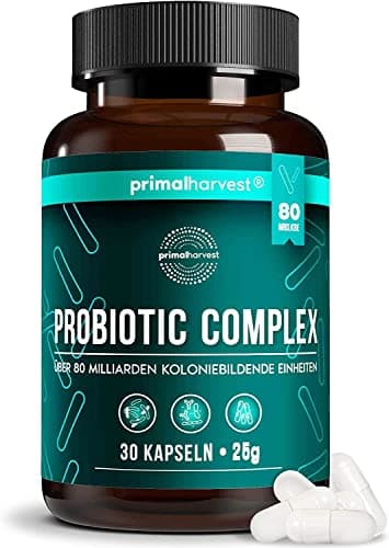 Probiotiques Primal Harvest - 30 Capsules Pour une flore intestinale saine - 15 souches de probiotique flore intestinale dynamiques pour la santé digestive.
