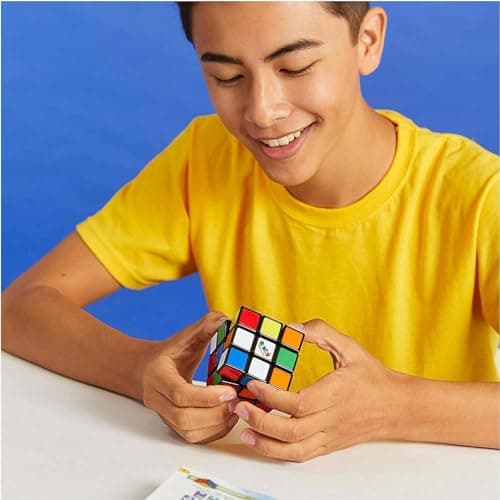 RUBIK'S CUBE 3X3 - Jeu Casse-Tête Adulte Et Enfant - Rubik’s Cube Magique - Puzzle 3x3 Original Correspondance Couleurs - Puzzle Résolution de Problème - Casse-tête Enfant - Jeu Enfant 8 Ans et +