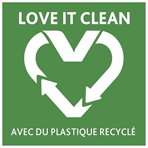 Vileda Utramax Kit Complet Balai et Seau-essoreur, Ensemble de balais à Plat avec Seau, et Housse en Microfibre, Retire Plus de 99% des bactéries avec de l'eau, Vileda Love it Clean