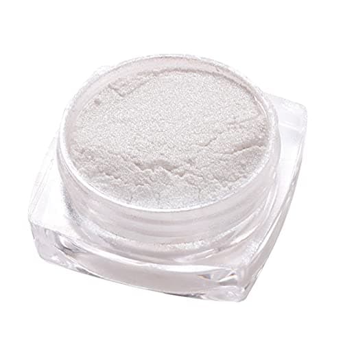 1pc ongles paillettes poudre poudre vernis perle manucure manucure pure poudre de poudre à ongles chrome chrome