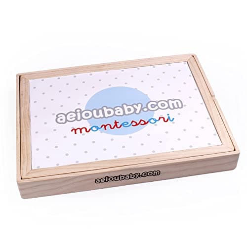 Numéros Lettres Magnétiques Montessori. Abécédaire Mobile Italique Lettres liées. Jeu Éducatif Enfants Apprendre à Lire Écrire. Boîte en Bois,Multilingue,Craies,Marqueurs,Gomme,Tableau Blanc-Noir