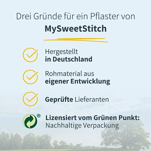 MySweetStitch | Patch de fixation pour Omnipod | Imperméable, respirant et non irritant pour la peau (25 pièces) | extérieur Ø 95 x 72mm | Beige