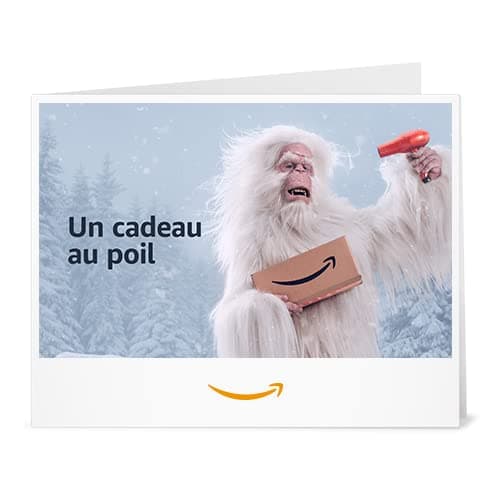 Carte cadeau Amazon.fr - Imprimer - Un cadeau au poil