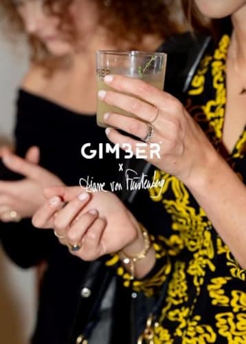 GIMBER Édition limitée avec Diane de Furstenberg | Original N°1 | Concentré de gingembre biologique 700 ml | Boisson bio sans alcool à base de gingembre, citron et herbes