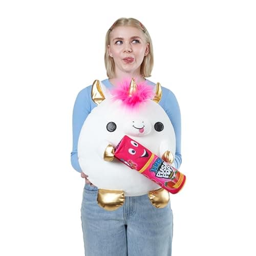Snackles Grand 35 cm, Licorne (Bazooka), par ZURU