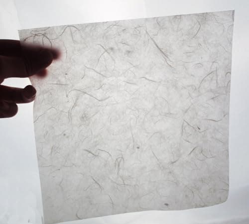 Lot de 25 feuilles de papier de mûrier blanc - Motif origami - Fabrication de cartes - 21,6 x 27,9 cm