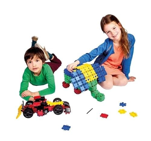 Clics Jeu de Construction, Rollerbox 15 en 1, 305, 72 Accessoires at Autocollants, Jouets Enfants STEM pour des Heures de Plaisir, 3 Ans jusqu'à 12 Ans, Jouets DURABLES en Plastique RECYCLÉ