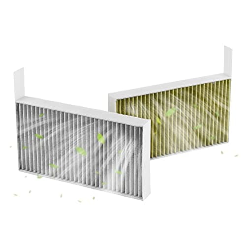 Filtre à air d'habitacle de qualité supérieure pour Tesla,Remplacement du Filtre à air de Cabine, Flux d'air Propre vers Votre Cabine pour modèle 3 modèle Y 2019-2021 pour Passager de Voiture