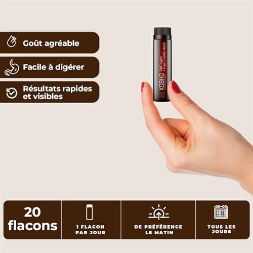 Collagène Verisol® et Acide Hyaluronique | Pour les Articulations et Peau - cure de 20 jours