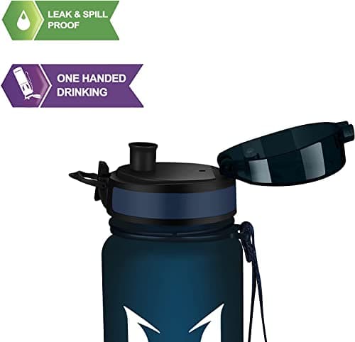 Super Sparrow Bouteille d'eau - Gourde - 500ml - sans BPA - Convient pour Le Sport, la randonnée, l'école, Le Bureau, en Plein air