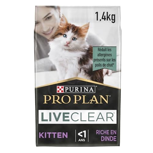 Purina Pro Plan Liveclear Kitten <1 An - Riche En Dinde - 1,4Kg