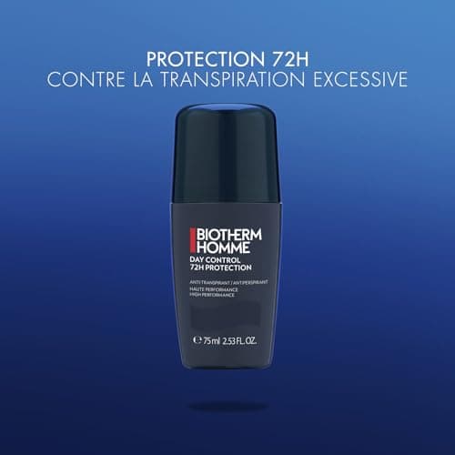Biotherm Homme, Day Control Stick Protection 72H Homme, Déodorant Frais, Confortable et Apaisant, Anti-Odeur, Enrichi en Plancton de Vie, Tous Types de Peau, 75 ml