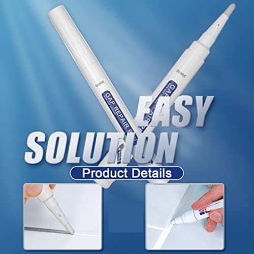 XPEX Lot de 4 Bâtons De Coulis Blancs Pour Carrelage Mural, Peinture Carrelage Salle De Bain,peinture Carrelage Cuisine