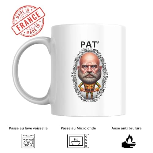 fapadjo Mug Personnalisable Photo Texte, Tasse A Cafe Personnalisée Prénom, Cadeau D'anniversaire, Souvenir, Naissance, Collègue