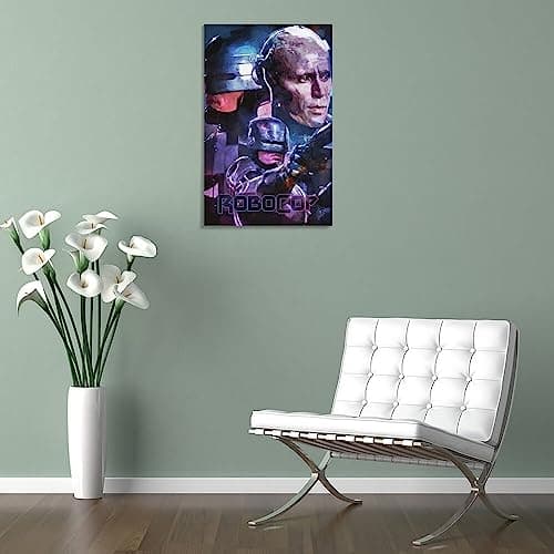 BAOCE Poster de film RoboCop (16) - Impression sur toile - Esthétique - 40 x 60 cm