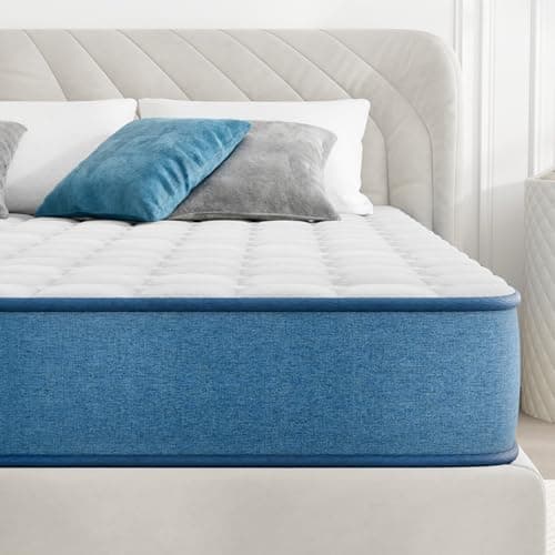Matelas Hybride 140x190cm - 20cm d'Épaisseur | Ressorts Ensachés Indépendant + Mousse à Mémoire de Forme | Confort 7-Zones & Durabilité, Matelas de Lit d'adulte 2 Personnes, Support Endurant