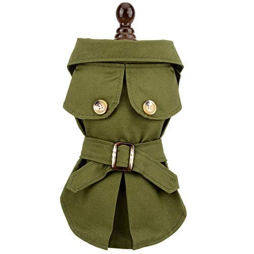 PAIDEFUL Manteau pour petit chien - Coupe-vent - Style western - Pour l'automne et l'hiver - Taille M
