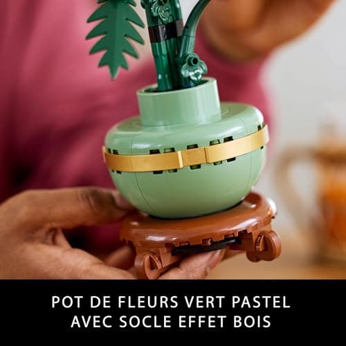 LEGO Icons Le Chrysanthème - Fleurs Artificielles Deco - Set de Construction d'Activité Relaxante et Créative pour Adultes Qui Aiment Les Plantes sans Entretien - Collection Botanique 10368